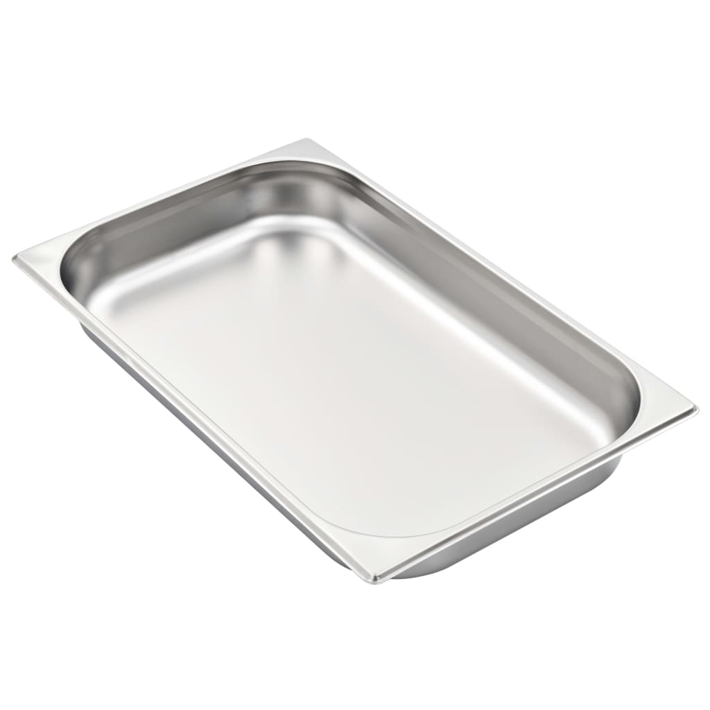 Gastronorm Containers 4 pcs GN 1/1 65 mm Stainless Steel