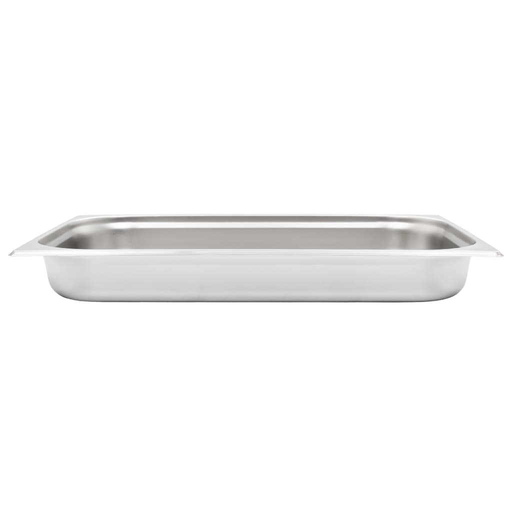 Gastronorm Containers 4 pcs GN 1/1 65 mm Stainless Steel