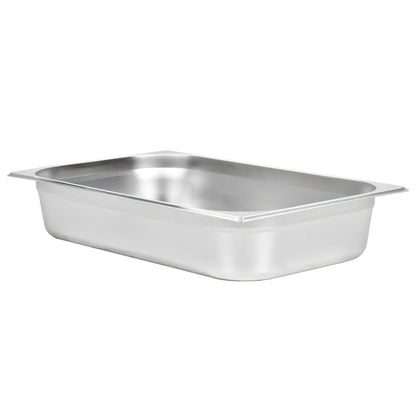 Gastronorm Containers 4 pcs GN 1/1 100 mm Stainless Steel