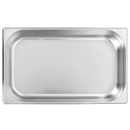 Gastronorm Containers 4 pcs GN 1/1 100 mm Stainless Steel