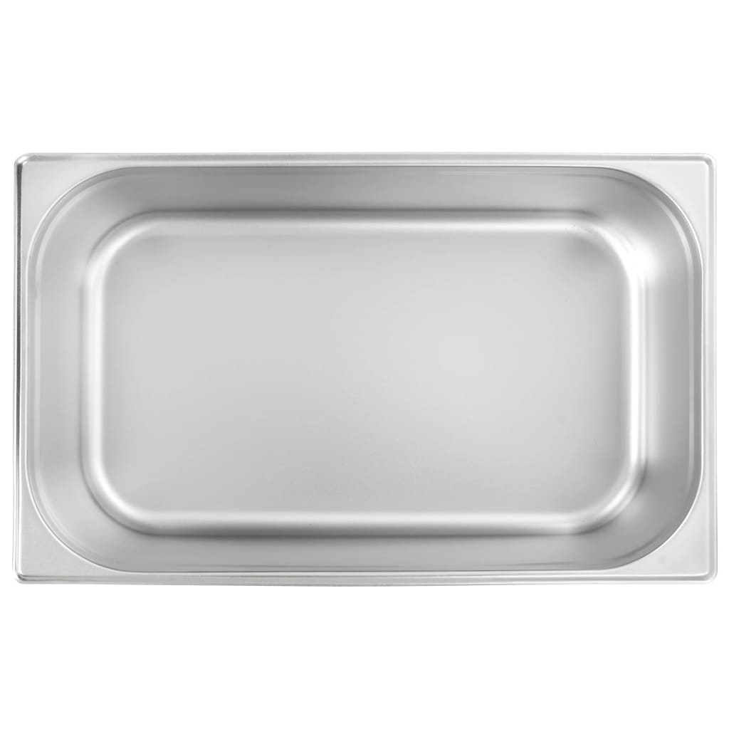 Gastronorm Containers 2 pcs GN 1/1 200 mm Stainless Steel