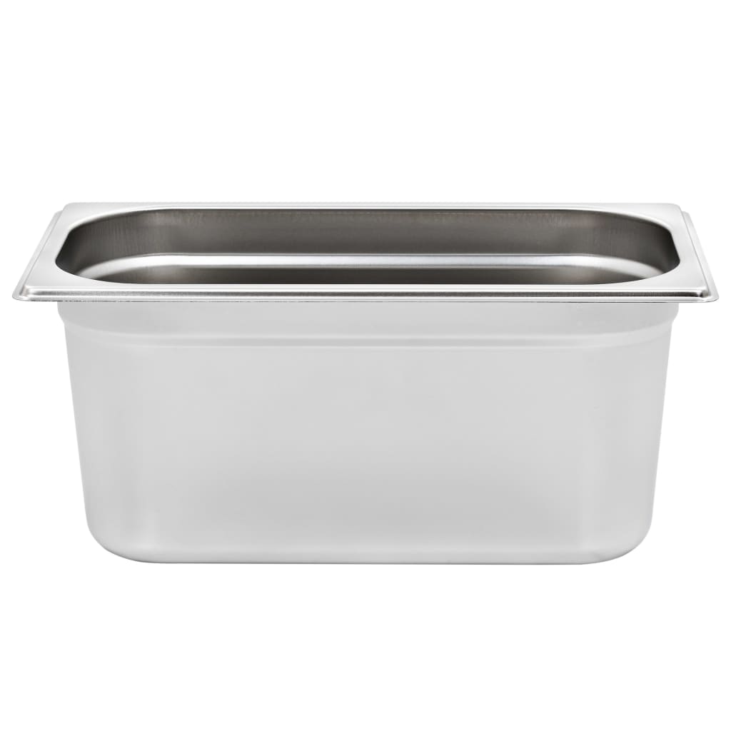 Gastronorm Containers 4 pcs GN 1/3 150 mm Stainless Steel