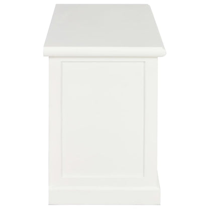 TV Cabinet White 90x30x40 cm Wood