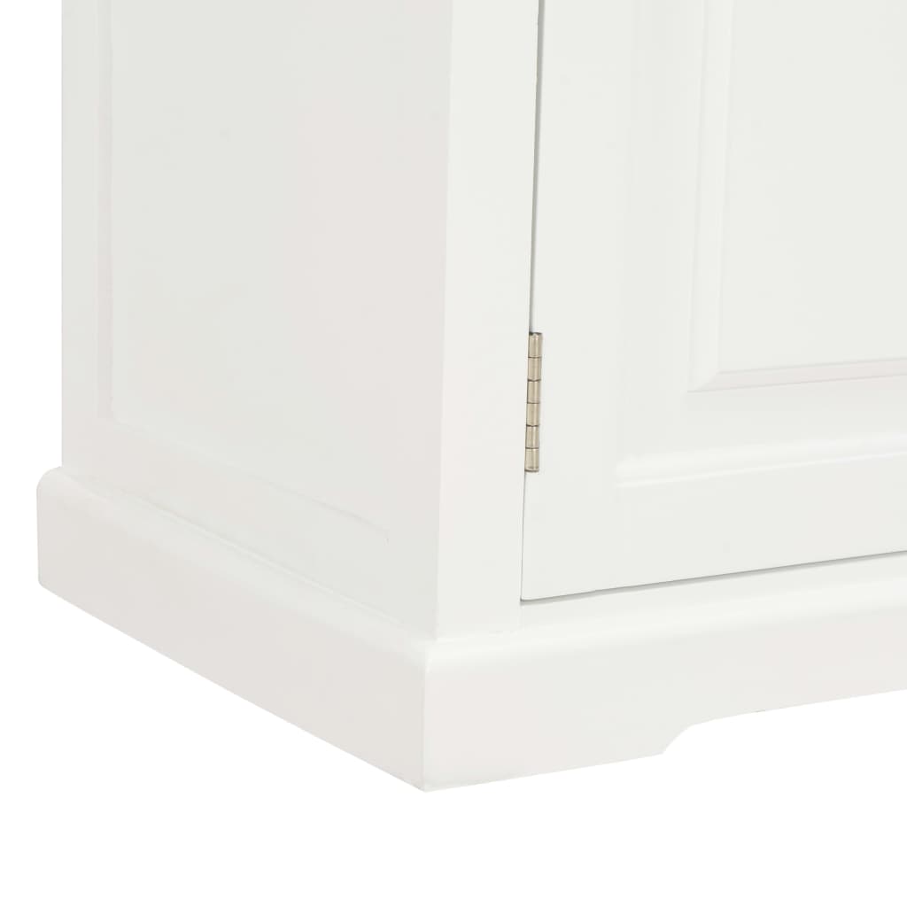 TV Cabinet White 90x30x40 cm Wood