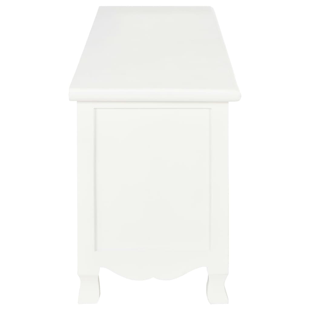 TV Cabinet White 120x30x40 cm Wood