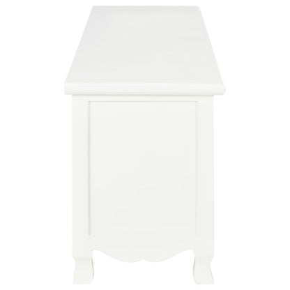 TV Cabinet White 120x30x40 cm Wood