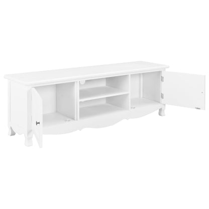 TV Cabinet White 120x30x40 cm Wood