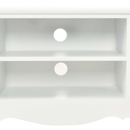 TV Cabinet White 120x30x40 cm Wood