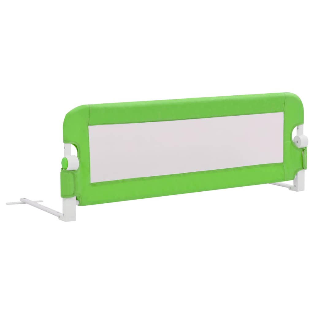 Toddler Safety Bed Rail Green 120x42 cm Polyester