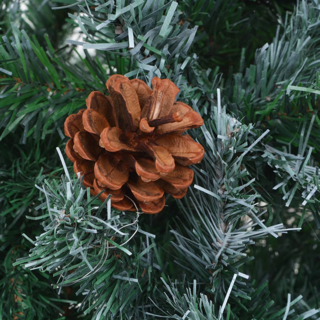 Artificial Christmas Tree with Pinecones 180 cm