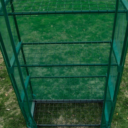 Greenhouse with 4 Shelves