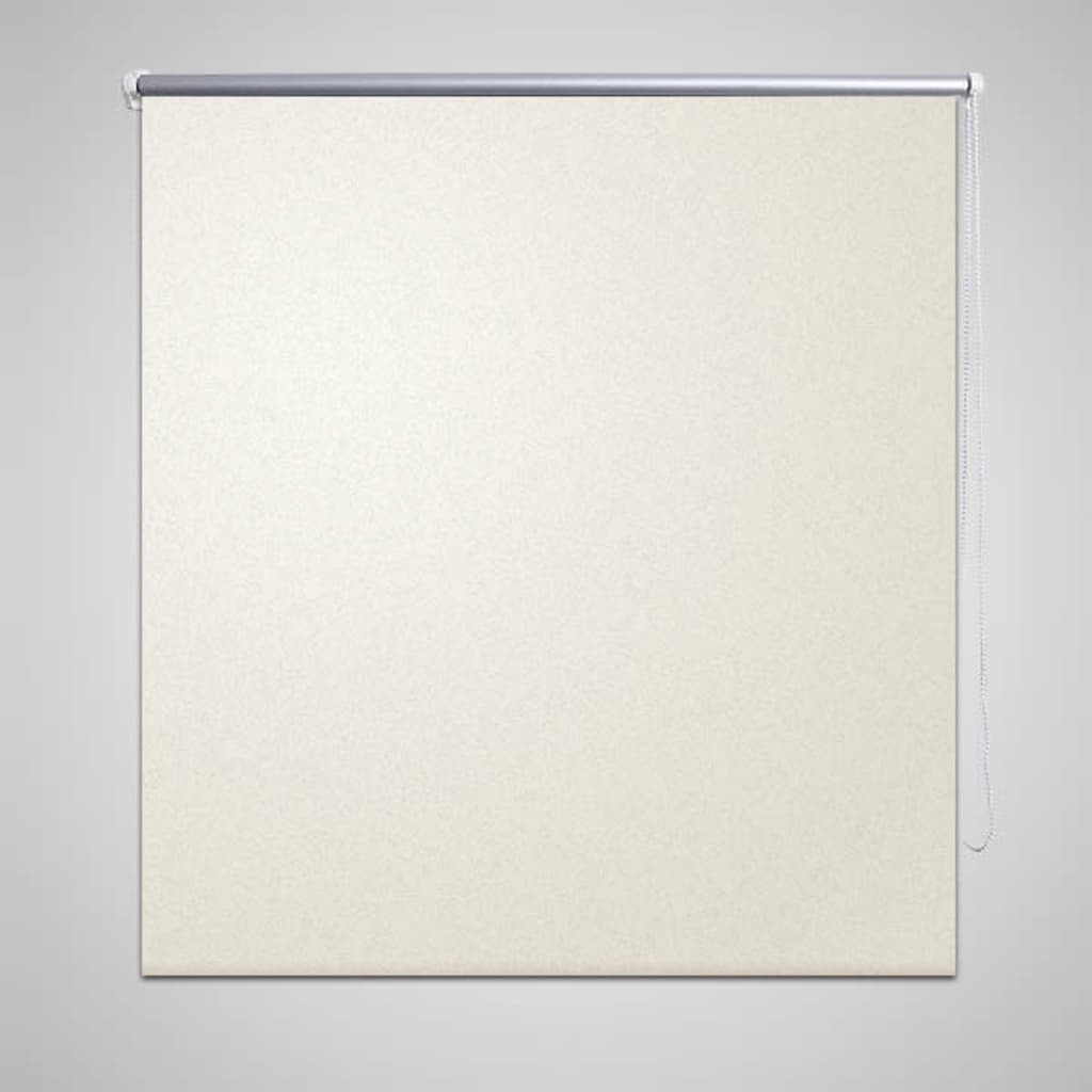 Roller blind blackout 80 x 175 cm off white