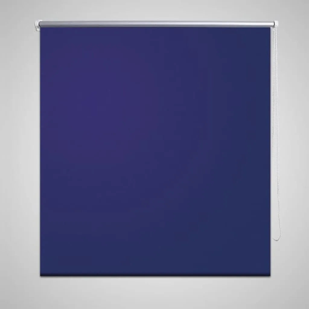 Roller blind blackout 80 x 175 cm marine