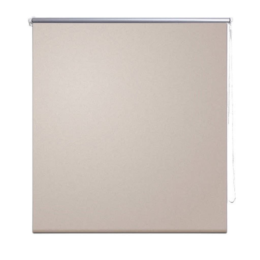 Roller Blind Blackout 100 x 175 cm Beige