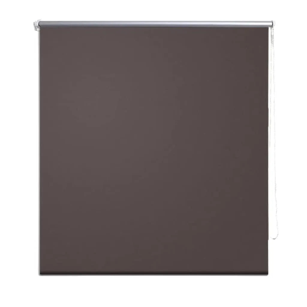 Roller Blind Blackout 120 x 175 cm Coffee