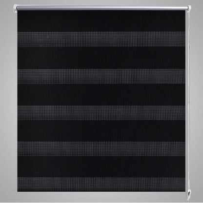 Zebra Blind 50 x 100 cm Black