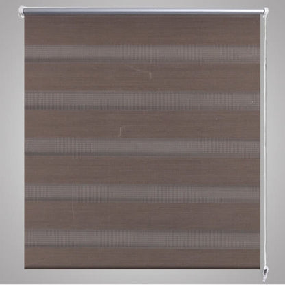 Zebra Blind 80 x 175 cm Coffee