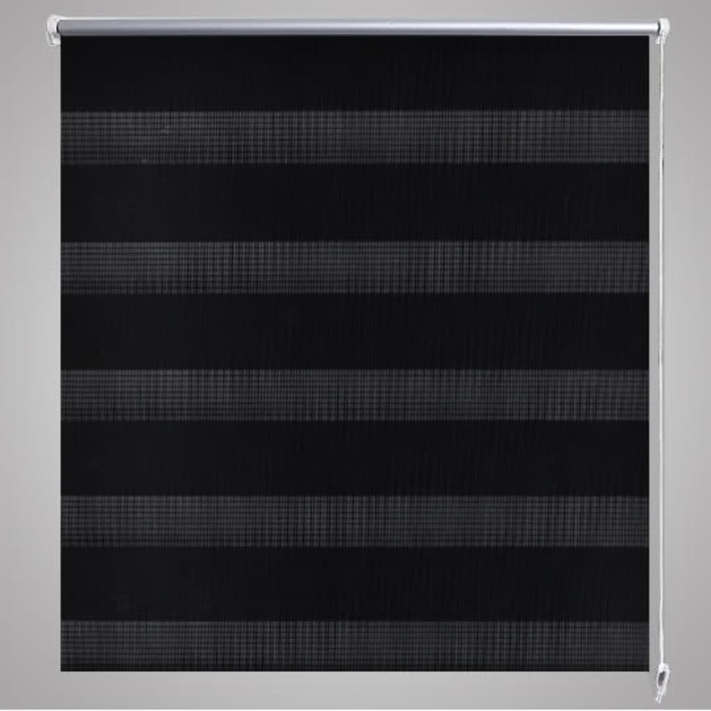 Zebra Blind 90 x 150 cm Black