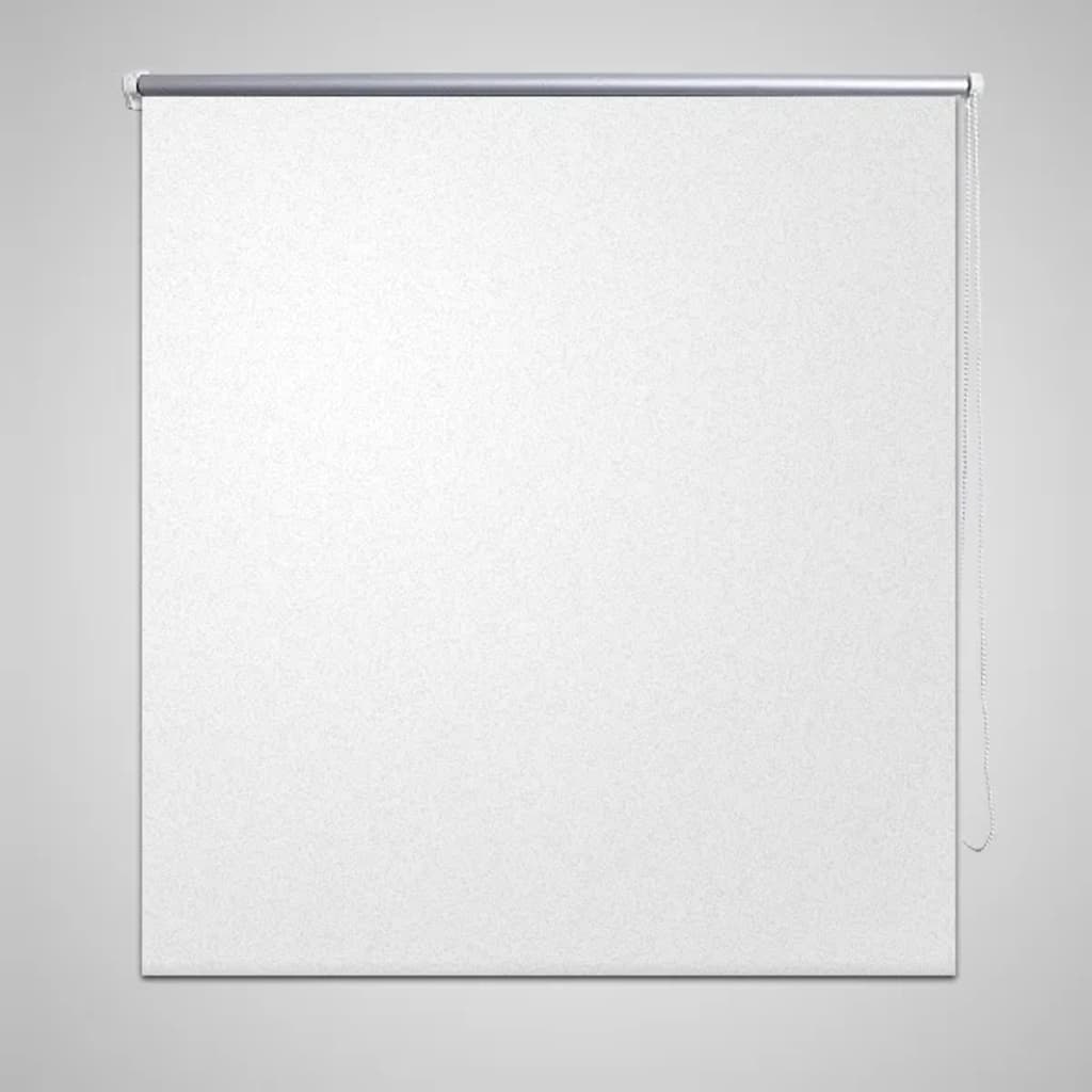 Roller blind blackout 80 x 175 cm white