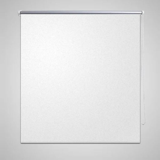 Roller blind blackout 80 x 175 cm white