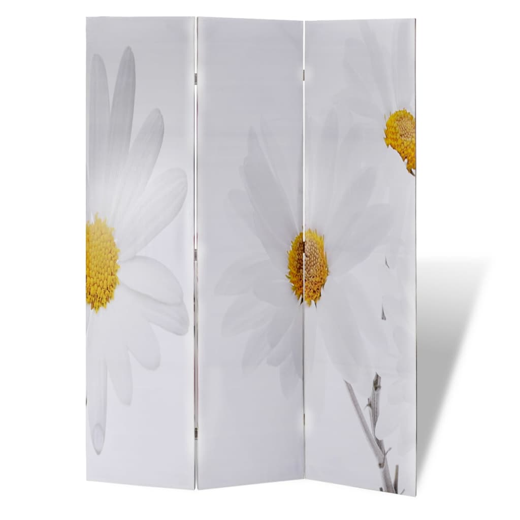 Folding Room Divider 120x170 cm Flower