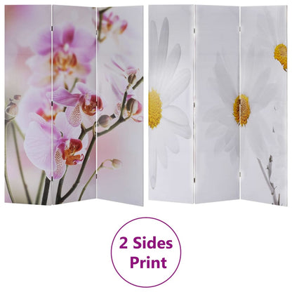 Folding Room Divider 120x170 cm Flower