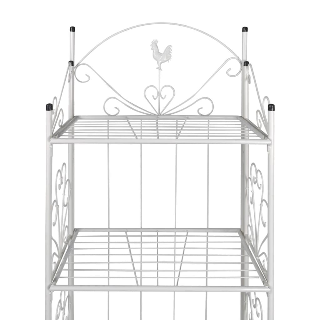 Plant Rack Square White