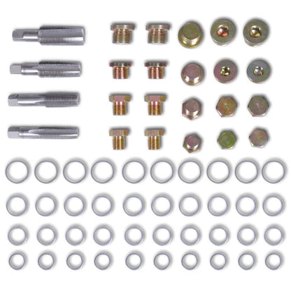 Oil Drain Plug Repair Kit 64 pcs Set M13 M15 M17 M20