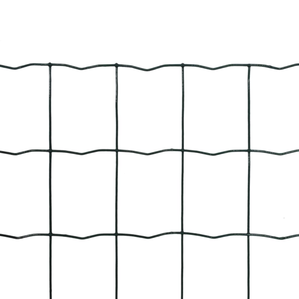 Euro Fence Steel 10x0.8 m Green