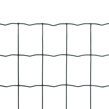 Euro Fence Steel 10x0.8 m Green