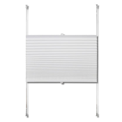 Plisse Blind 50x100cm White Pleated Blind