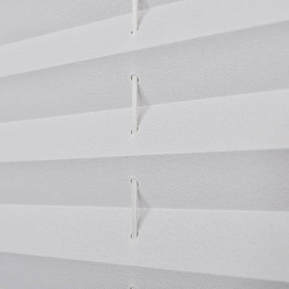 Plisse Blind 70x200cm White Pleated Blind