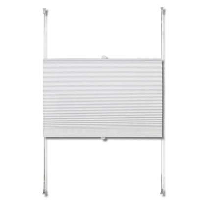 Plisse Blind 100x200cm White Pleated Blind