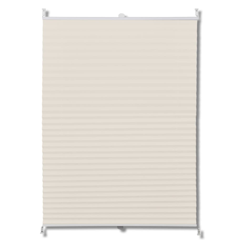 Plisse Blind 70x150cm Creme