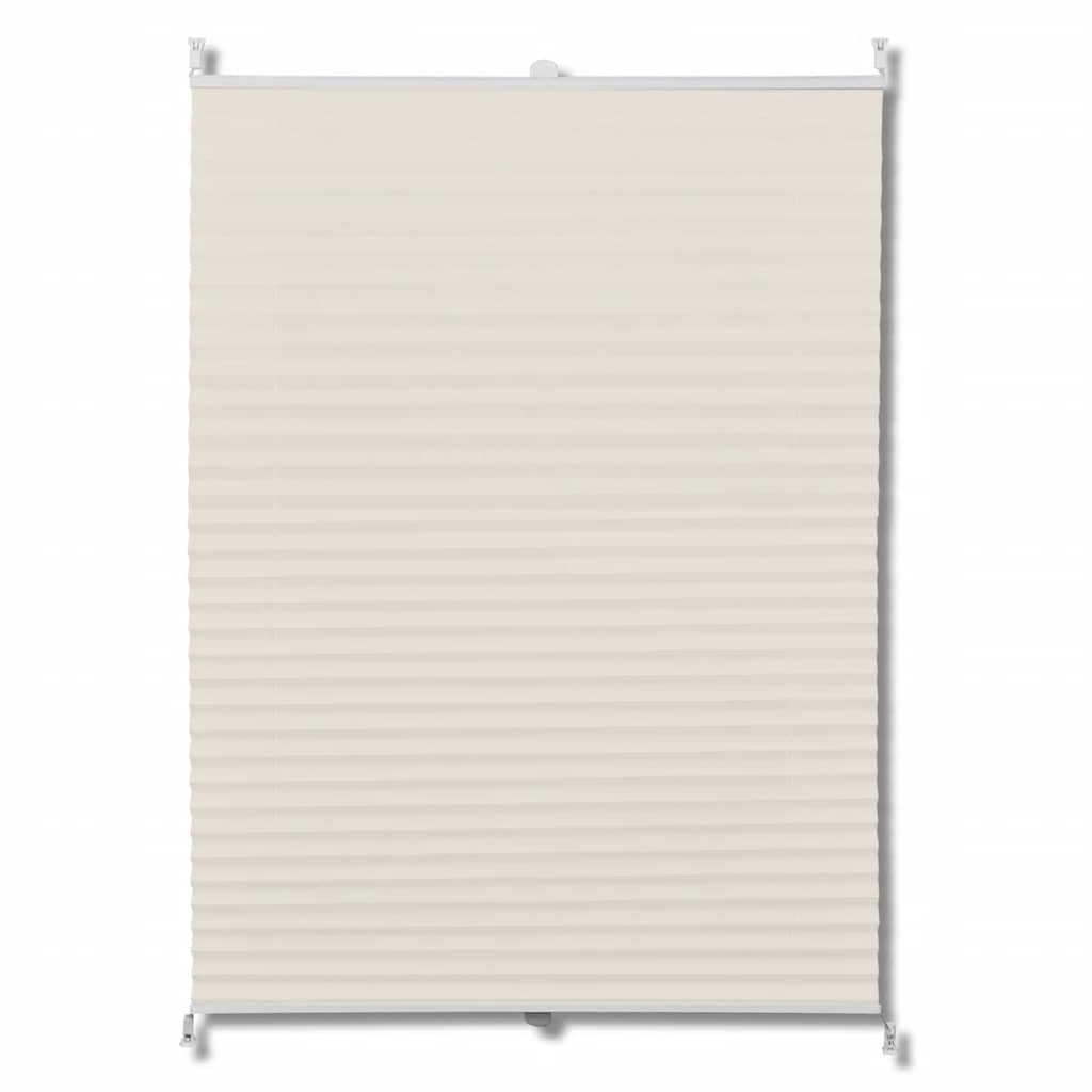 Plisse Blind 110x200cm Creme