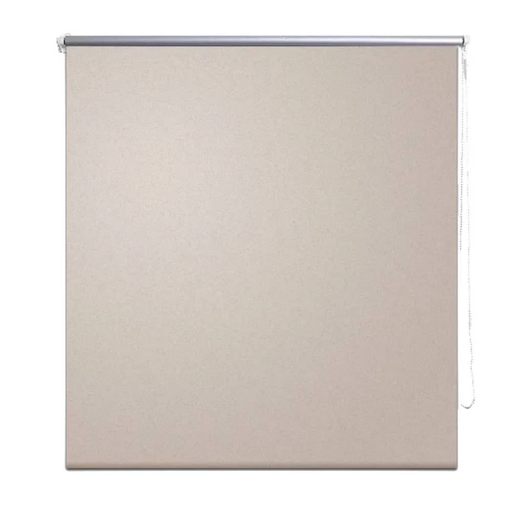 Roller Blind Blackout 40 x 100 cm Beige