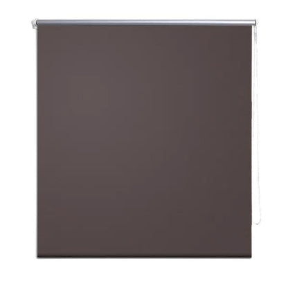 Roller Blind Blackout 40 x 100 cm Coffee