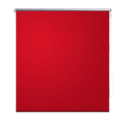 Roller Blind Blackout 60 x 120 cm Red