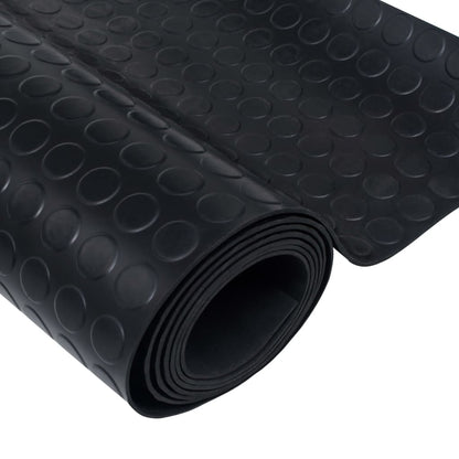 Floor Mat Anti-Slip with Dots 5 x 1 m Rubber