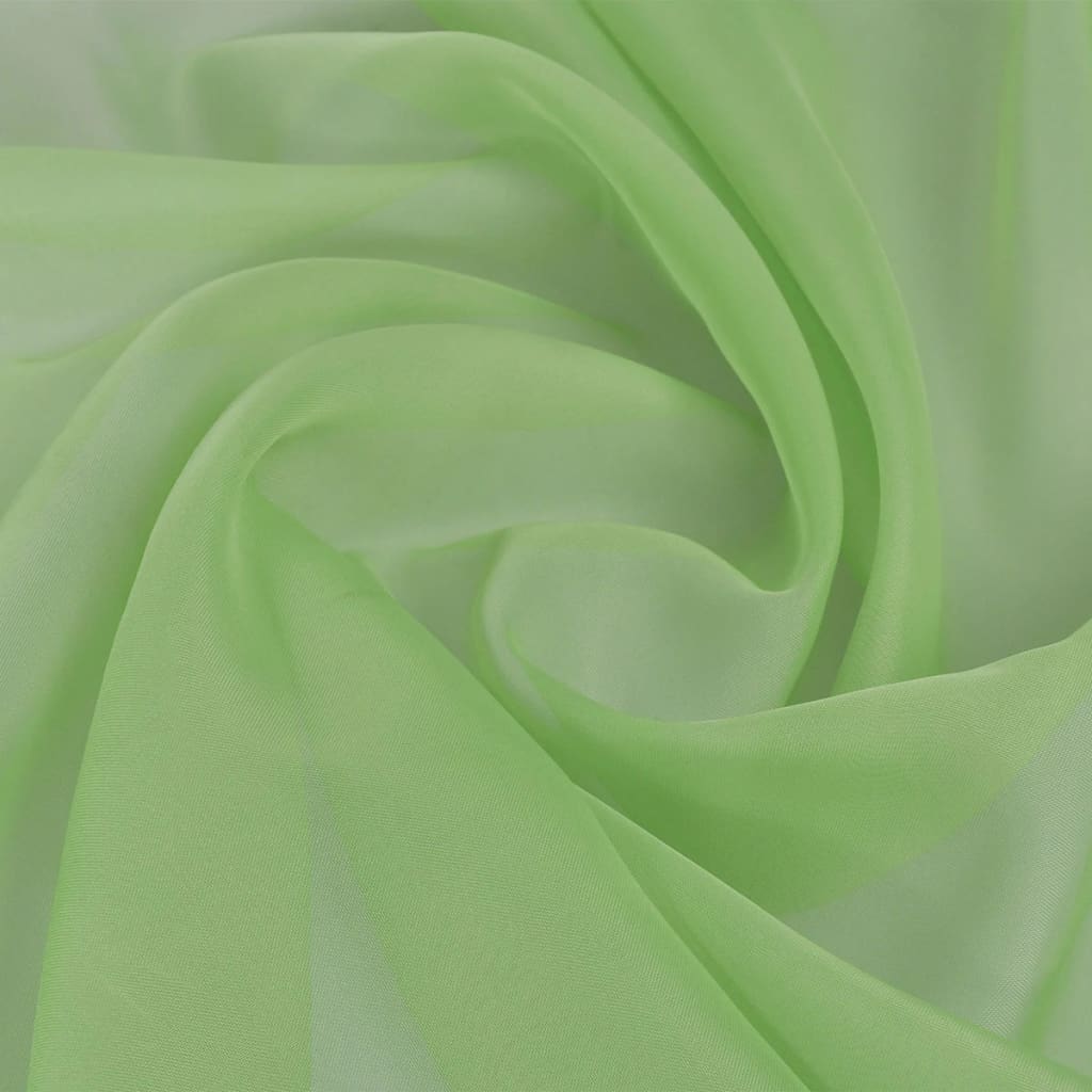 Voile Fabric 1.45 x 20 m Green