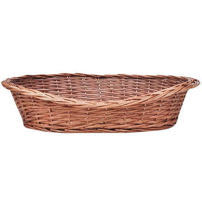 Willow Dog Basket/Pet Bed Natural 70 cm