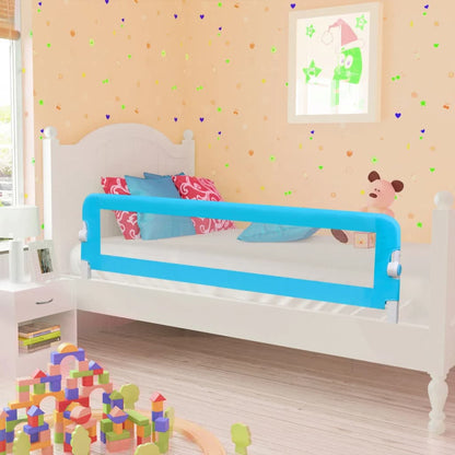 Toddler Safety Bed Rail 150 x 42 cm Blue