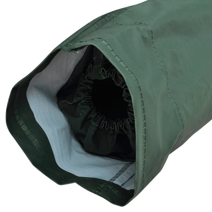 Waterproof Heavy-duty 2-piece Rain Suit with Hood Green M