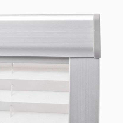 Pleated Blinds White C04