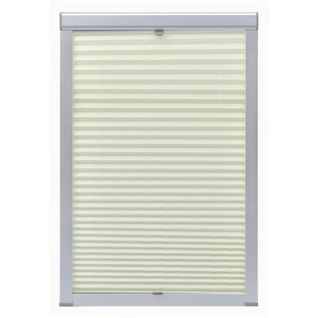 Pleated Blinds Cream F06