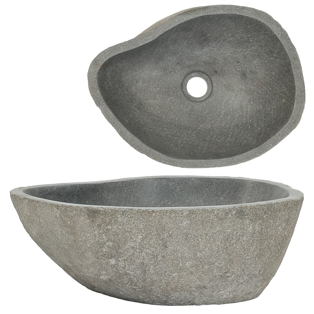 Basin River Stone Oval (37-46)x(29-36) cm