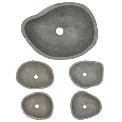 Basin River Stone Oval (37-46)x(29-36) cm