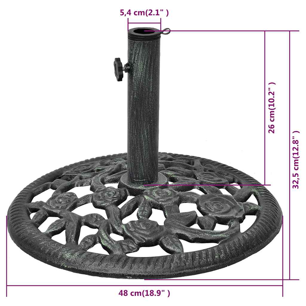 Umbrella Base Cast Iron 12 kg 48 cm