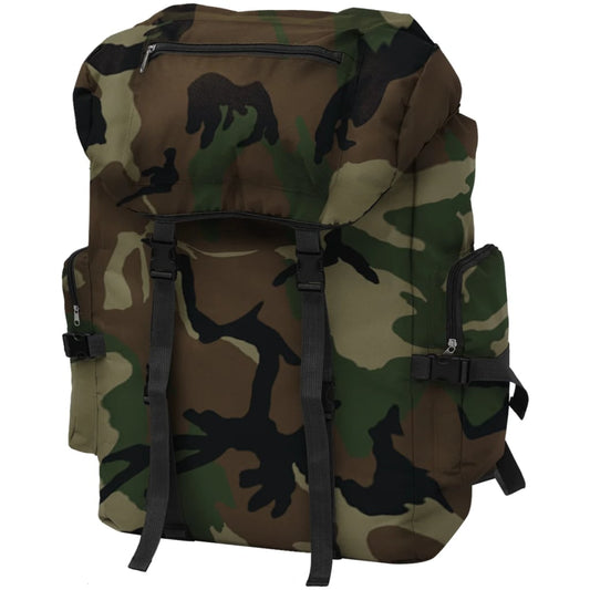 Army-Style Backpack 65 L Camouflage