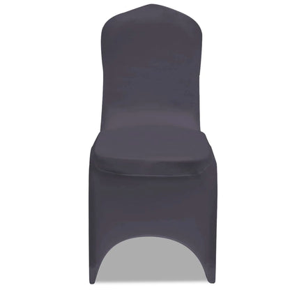 Stretch Chair Cover 4 pcs Anthracite